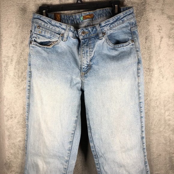 Aura Short Rise Women's 12P Denim Blue Jeans WPL 6428 - Picture 1 of 17